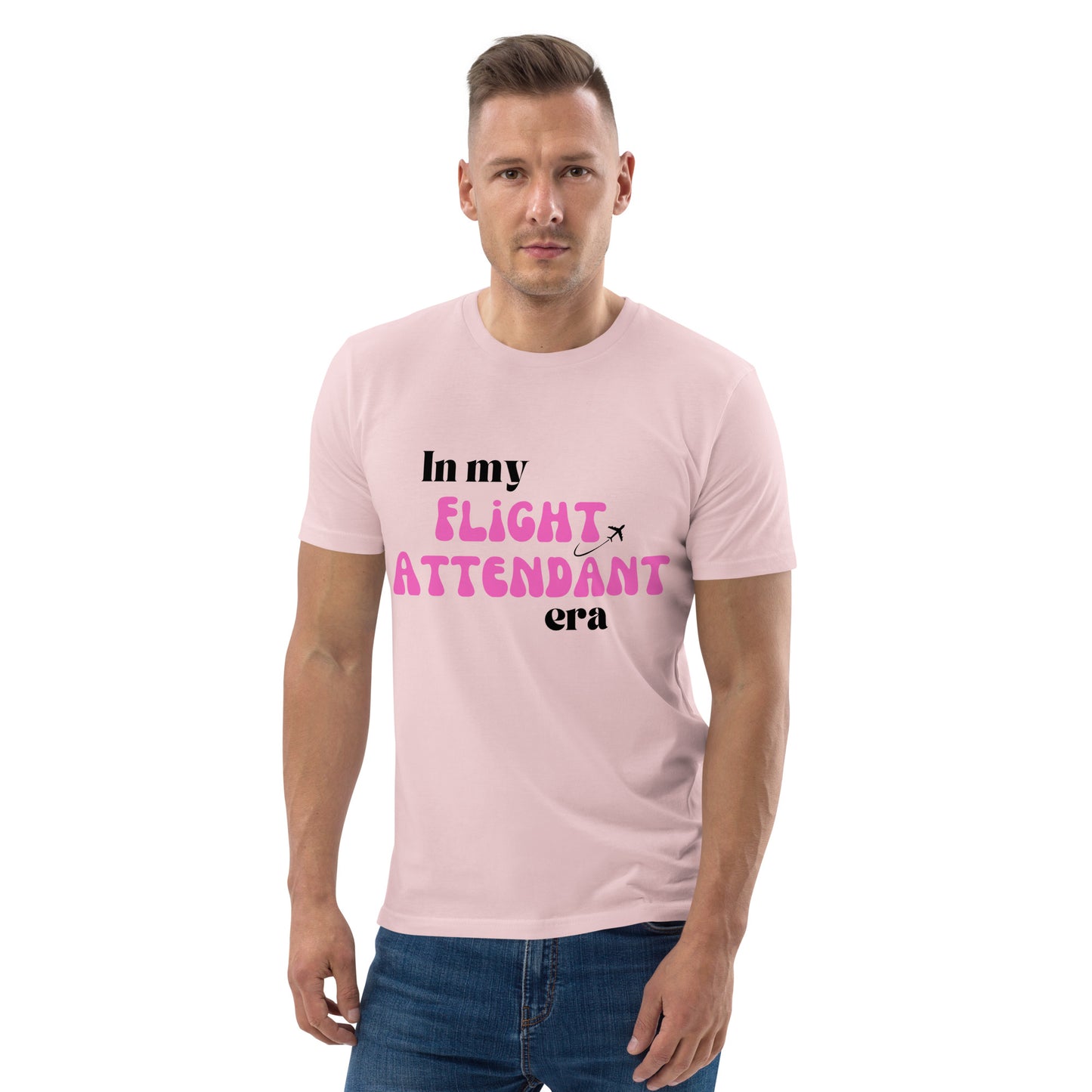 "Flight Attendant Era" Unisex organic cotton t-shirt