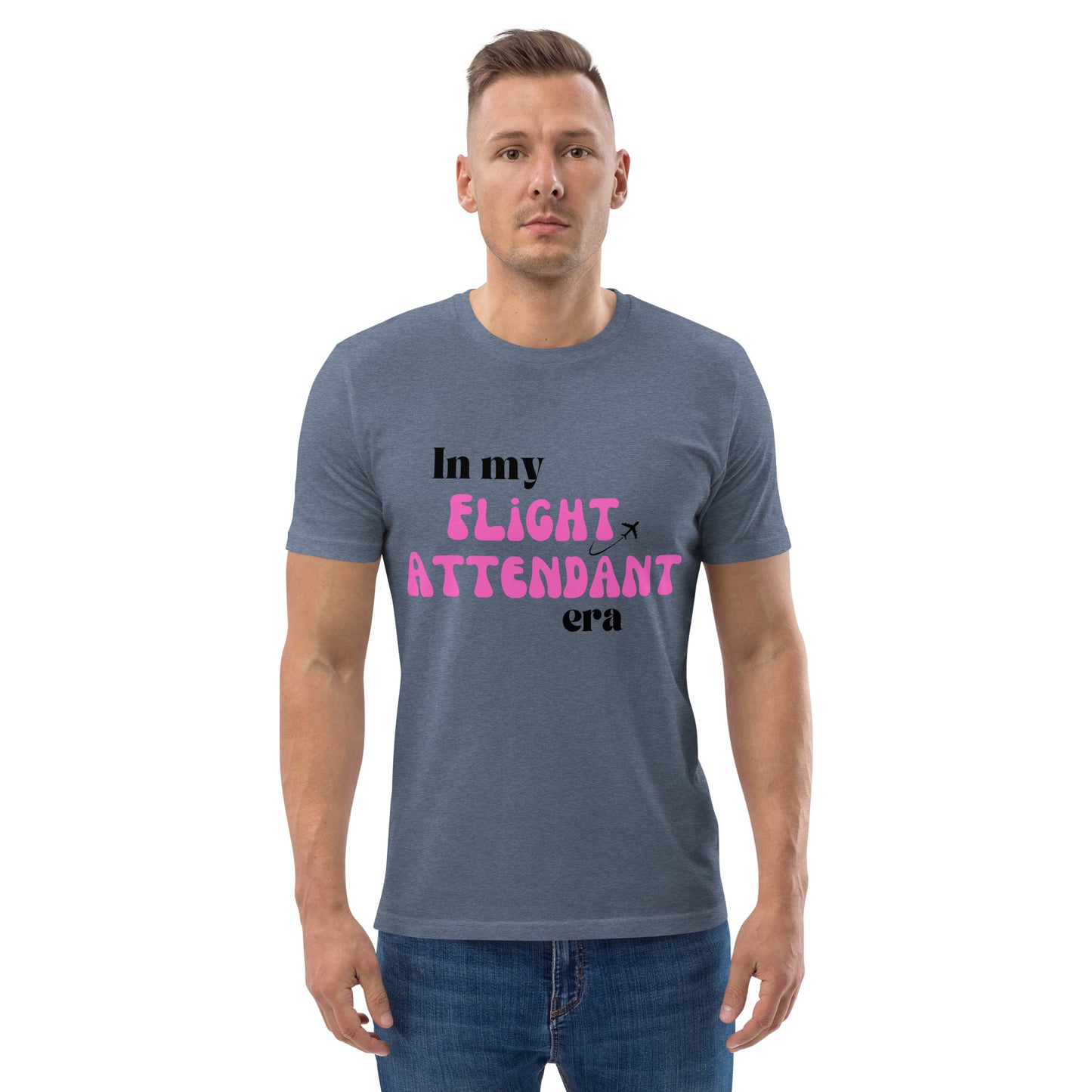 "Flight Attendant Era" Unisex organic cotton t-shirt