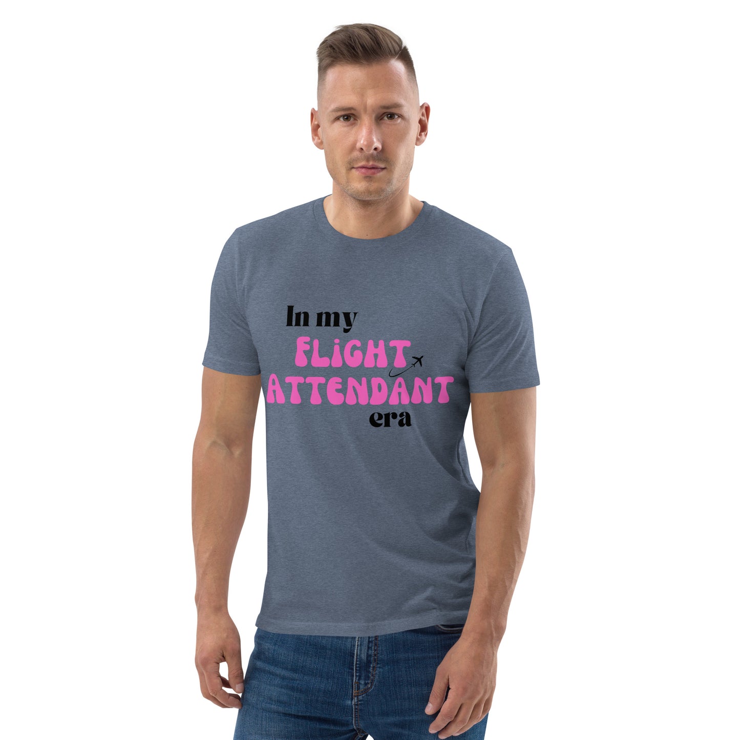 "Flight Attendant Era" Unisex organic cotton t-shirt