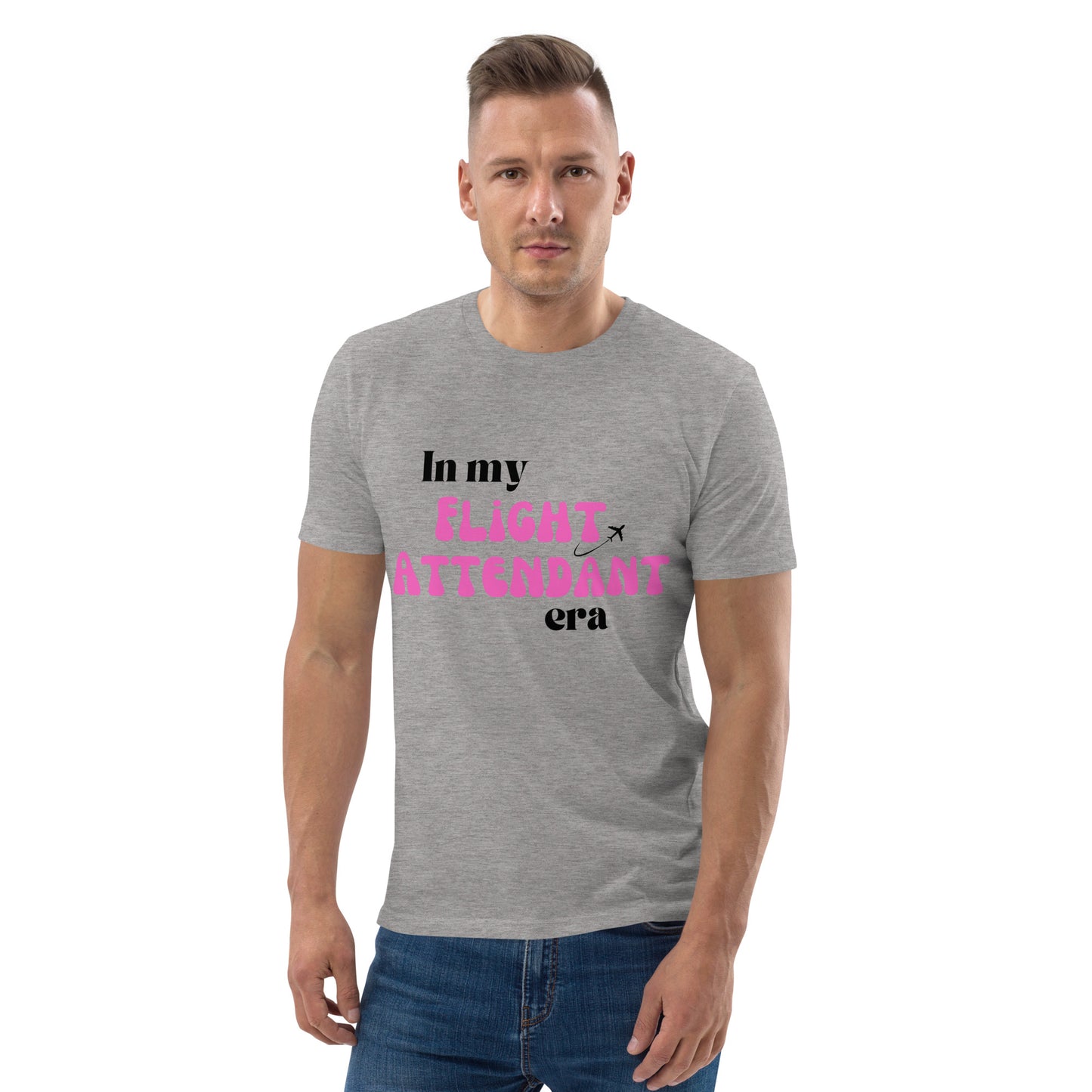 "Flight Attendant Era" Unisex organic cotton t-shirt